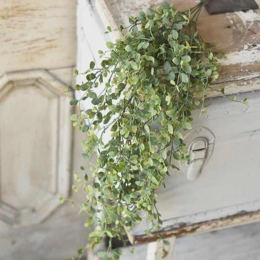 Seraph Vine Hanging Bush: 34-Inches - Faux Greenery