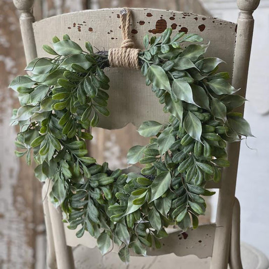 Small Spring Wreath - Farmhouse Decor - 13.5-Inch Wreath