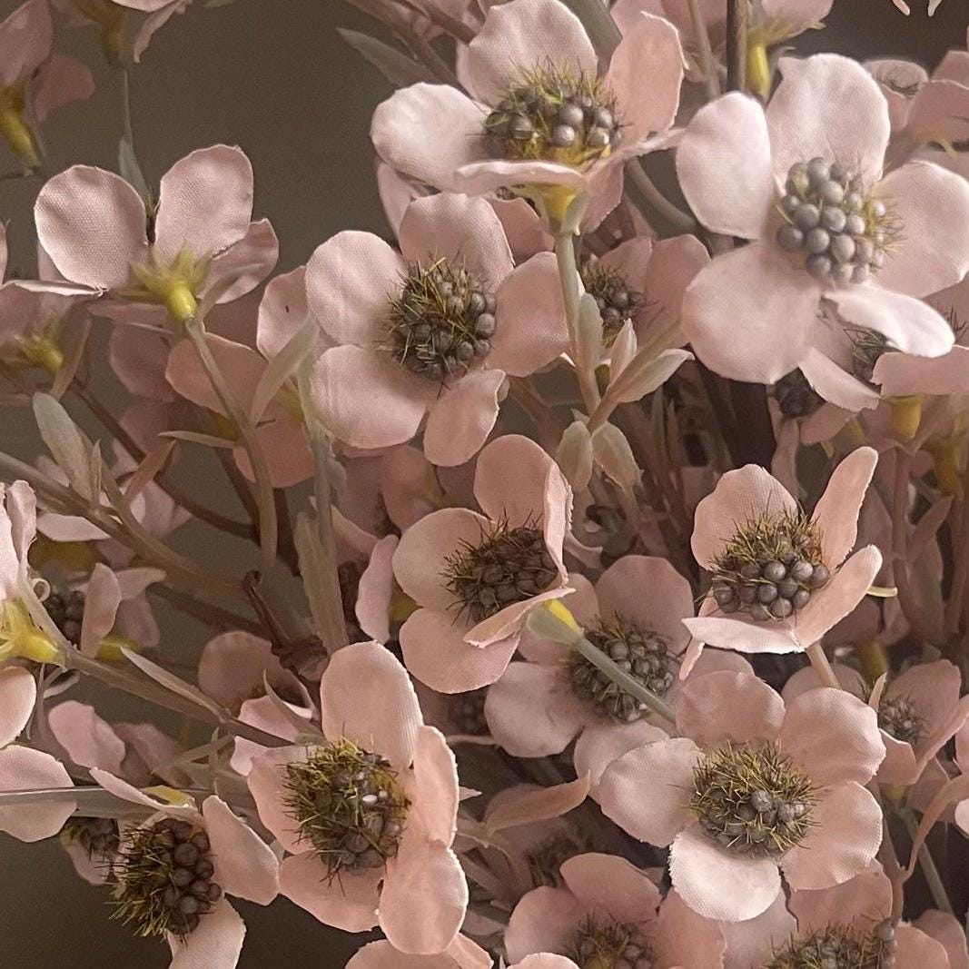 Blush Timeless Blooms Bush: Valentine's Day Floral Stems - 19-Inch