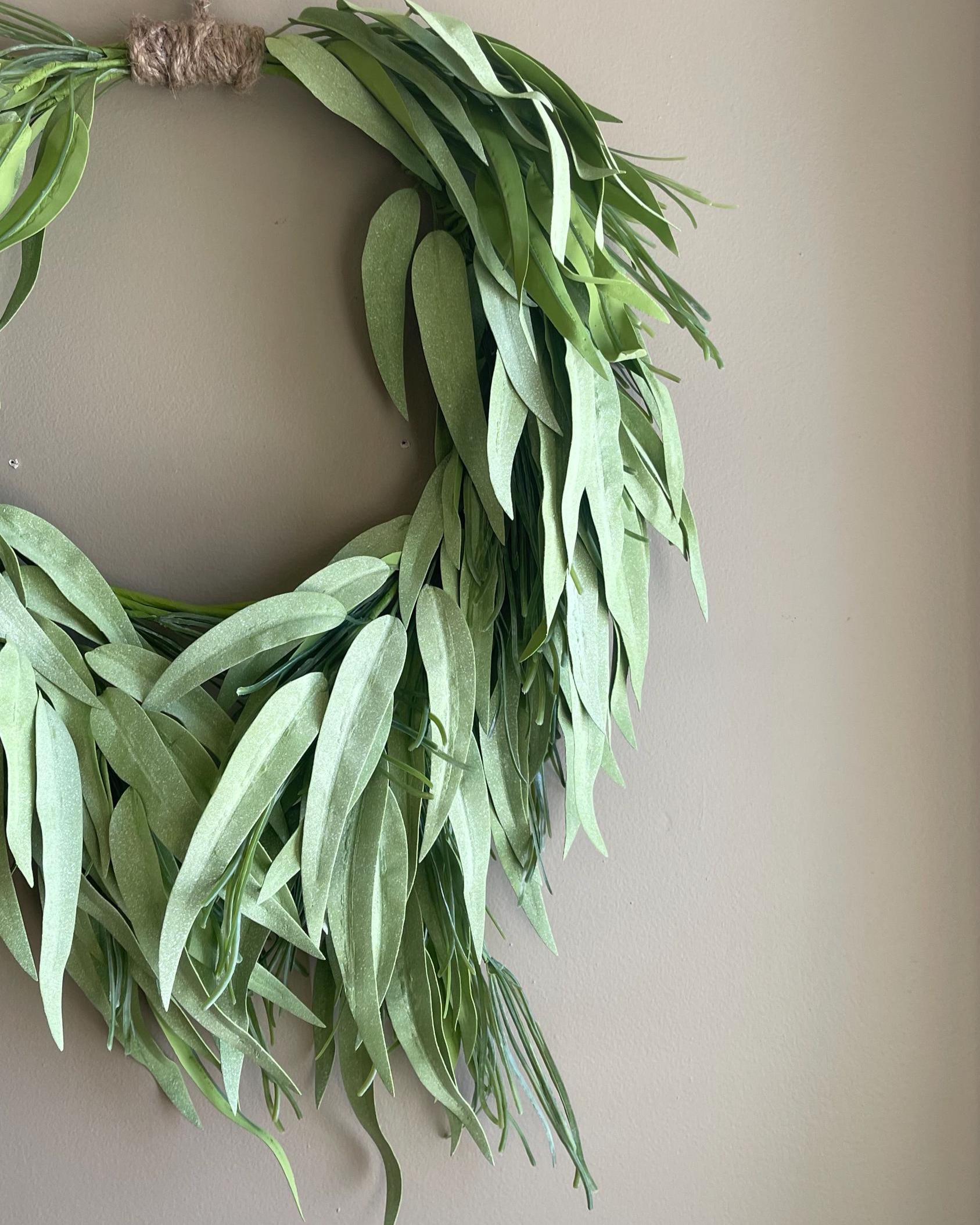 Spartina Grass Wreath - Spring Decor - 23-Inch Wreath
