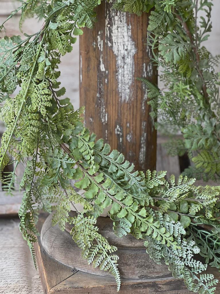 Fern Garland - 6 Foot Spring Garland