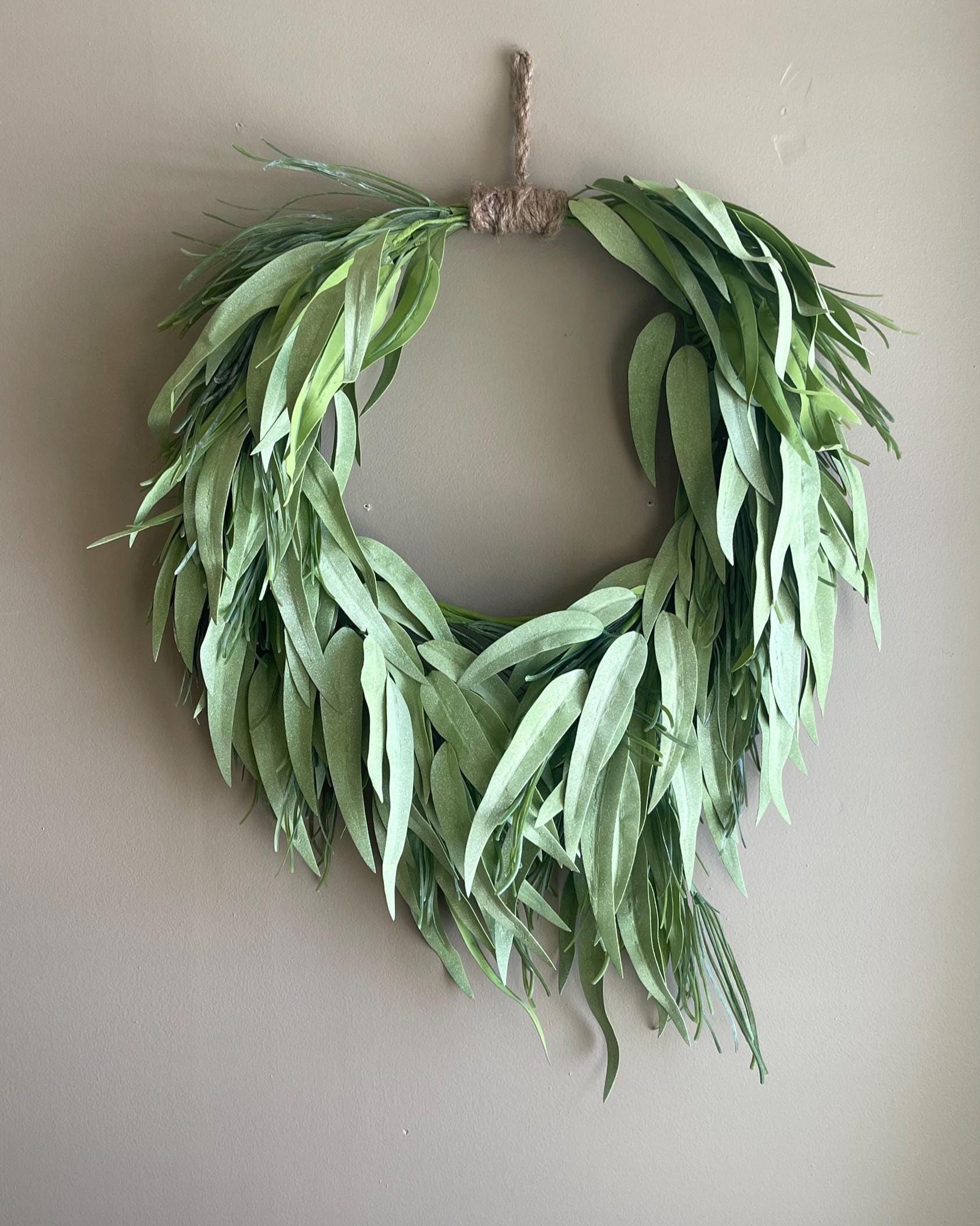 Spartina Grass Wreath - Spring Decor - 23-Inch Wreath
