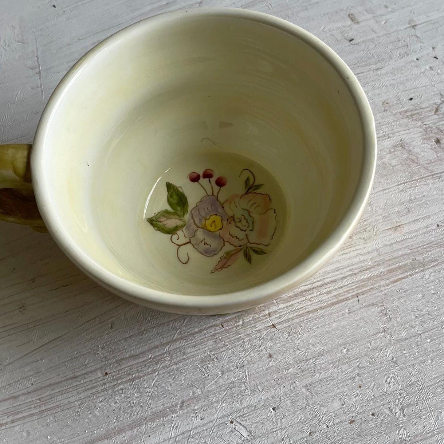 Vintage Tracy Porter 3-Piece Stacking Tea for One Set | Hand-Painted Floral Teapot & Cup