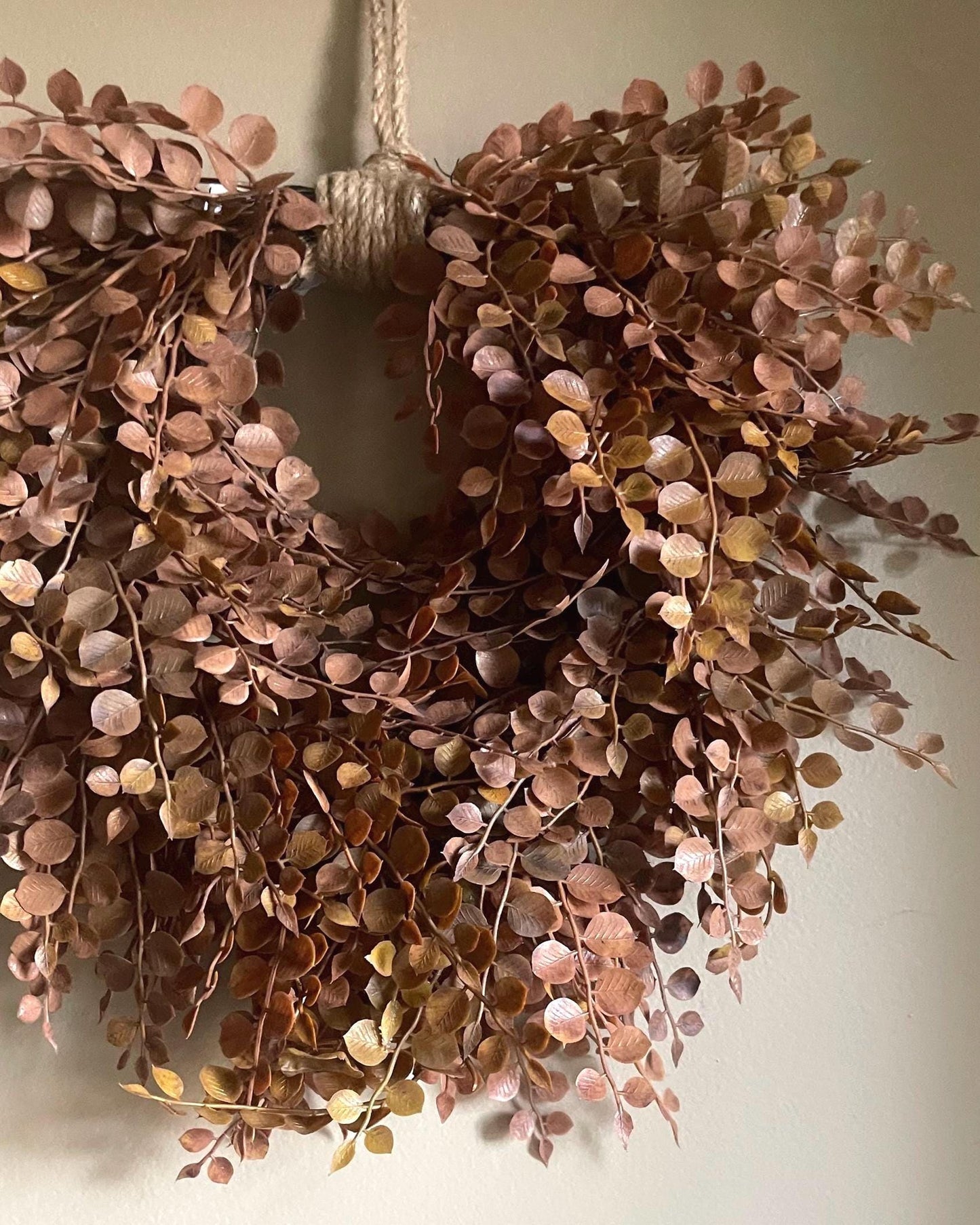Small Fall Wreath - Farmhouse Decor - 15-Inch Wreath