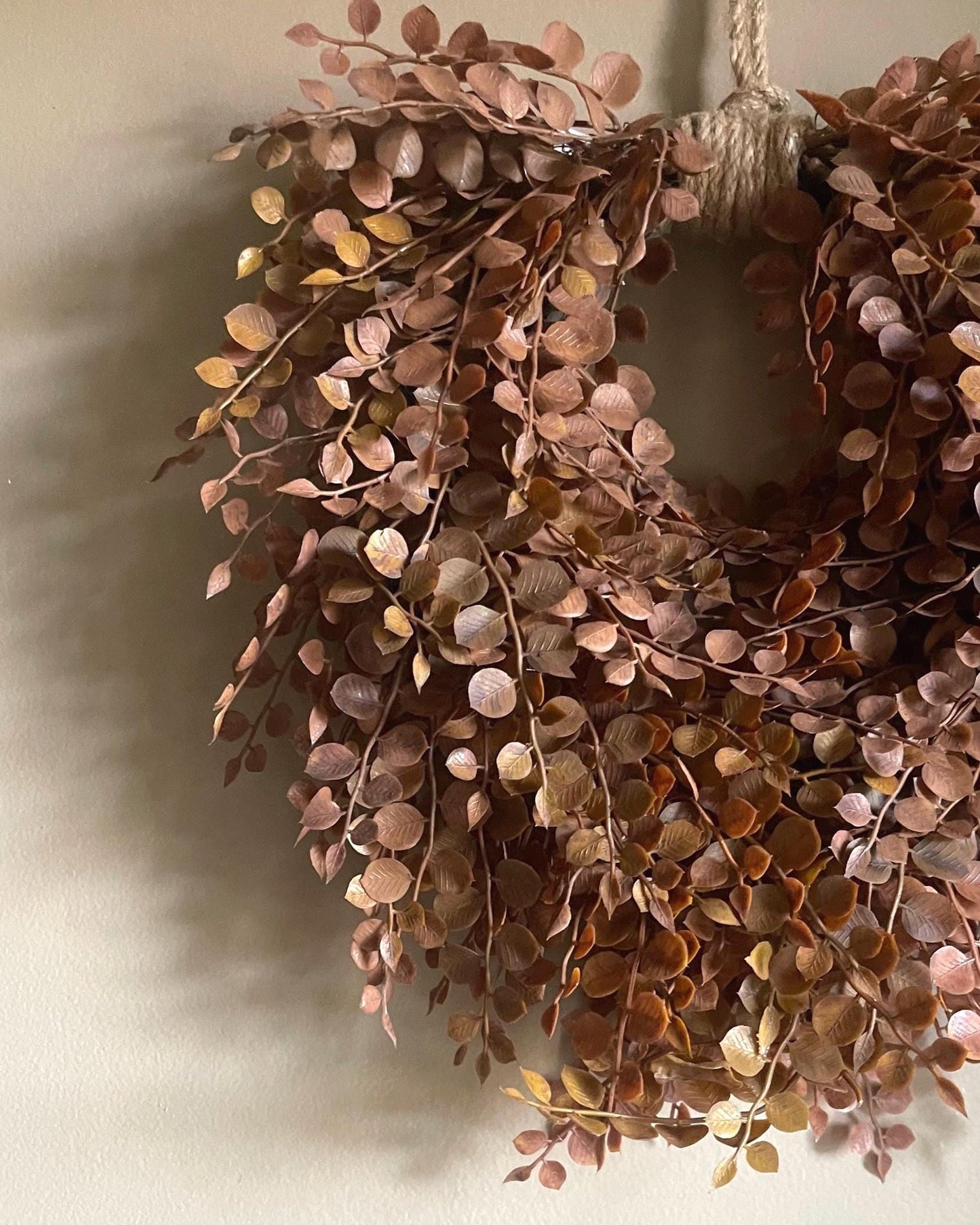 Small Fall Wreath - Farmhouse Decor - 15-Inch Wreath