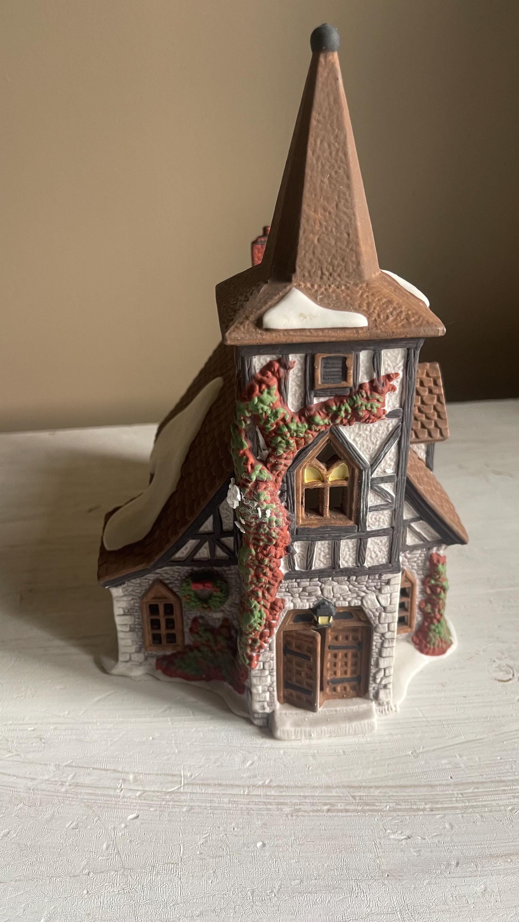 Department 56 Old Michael Church Dickens Village 1992 - Christmas Village