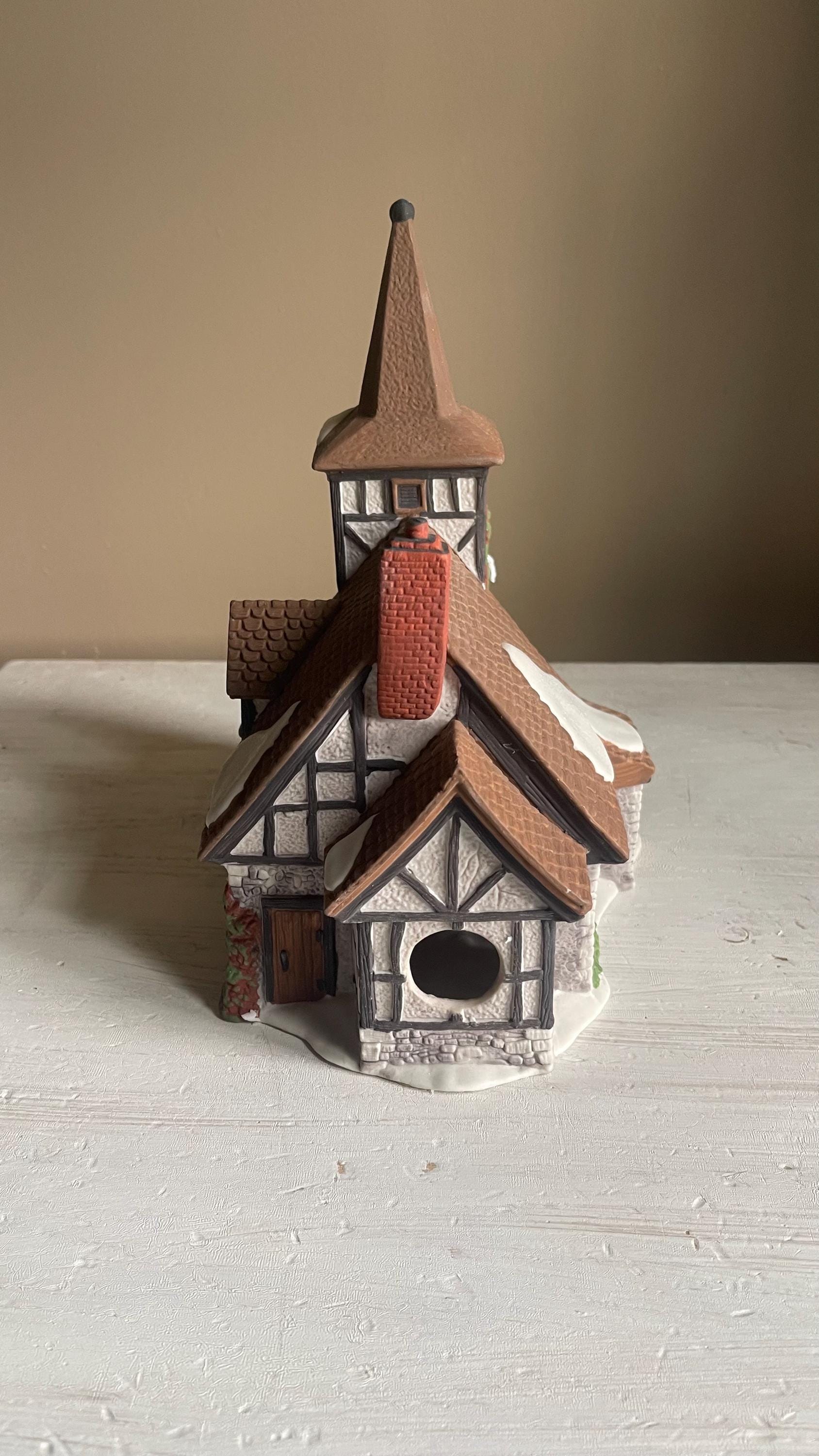 Department 56 Old Michael Church Dickens Village 1992 - Christmas Village