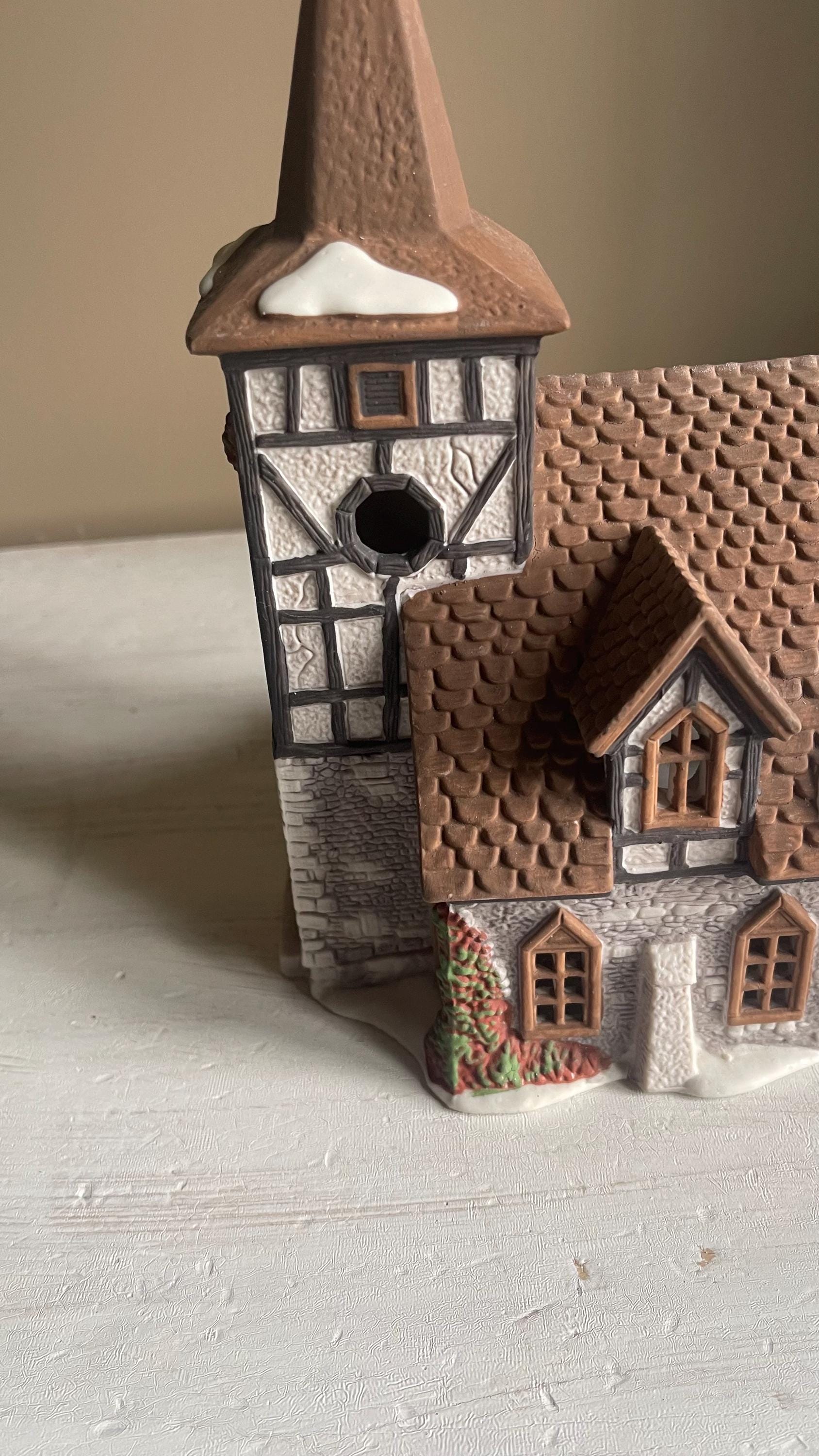 Department 56 Old Michael Church Dickens Village 1992 - Christmas Village
