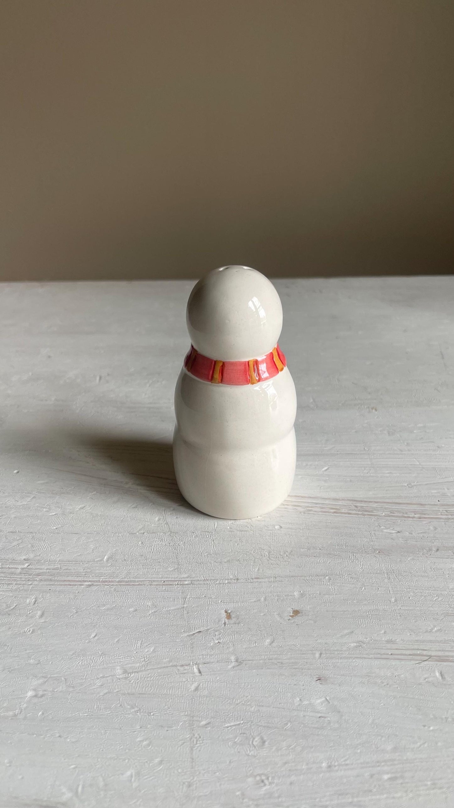 Vintage Snowman Salt & Pepper Shakers | Christmas Kitchen Decor