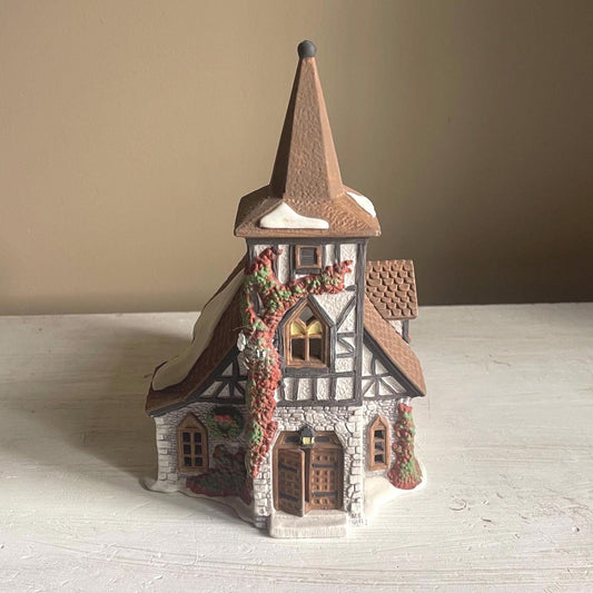 Department 56 Old Michael Church Dickens Village 1992 - Christmas Village