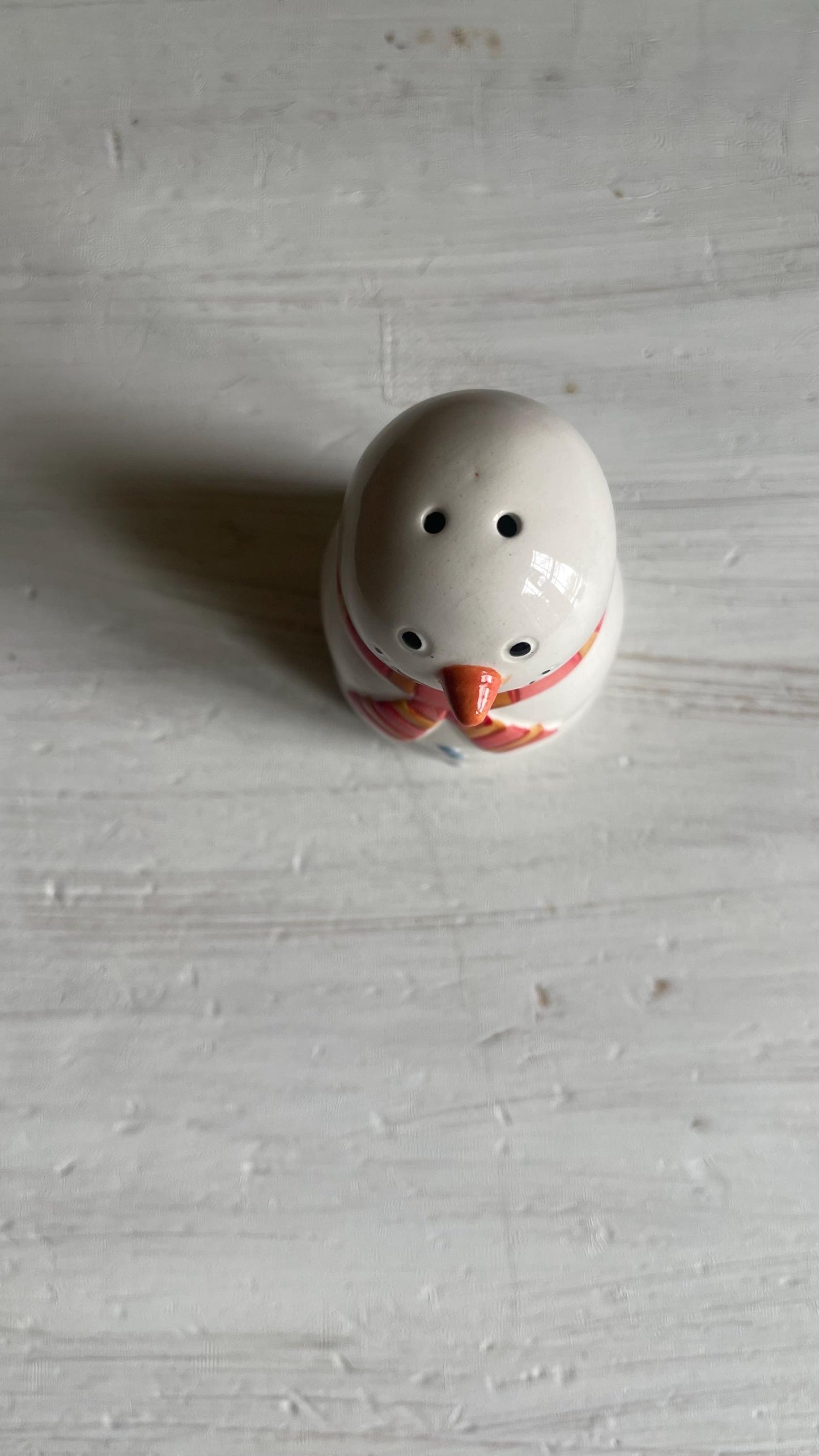 Vintage Snowman Salt & Pepper Shakers | Christmas Kitchen Decor