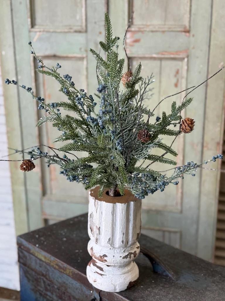 Bluehaven Cedar Bush: Christmas Greens, Winter Wreath Supply