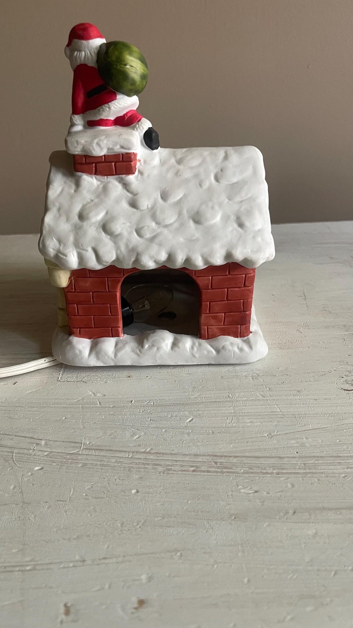 Christmas Around the World Christmas Village - Down the Chimney