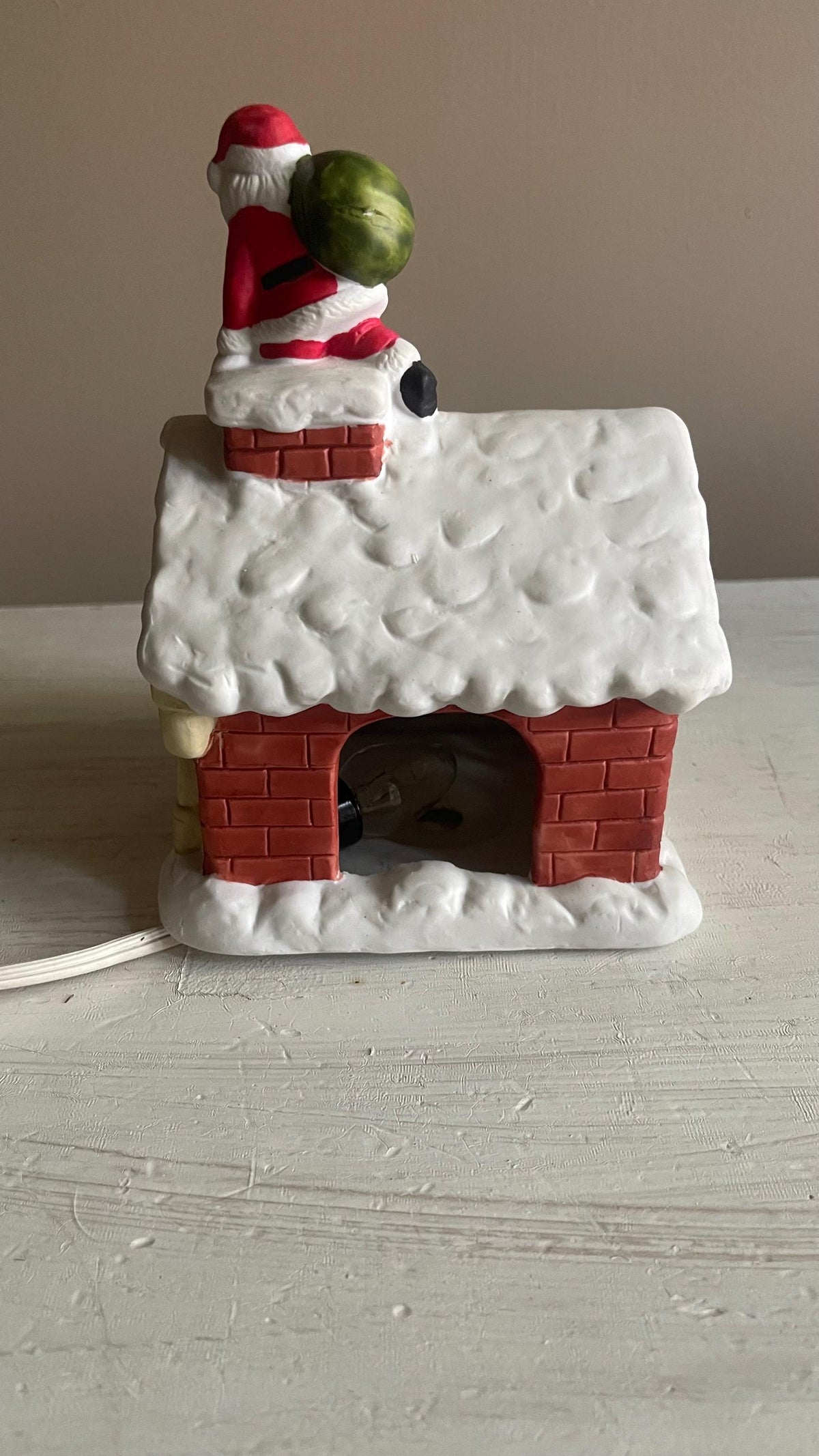 Christmas Around the World Christmas Village - Down the Chimney