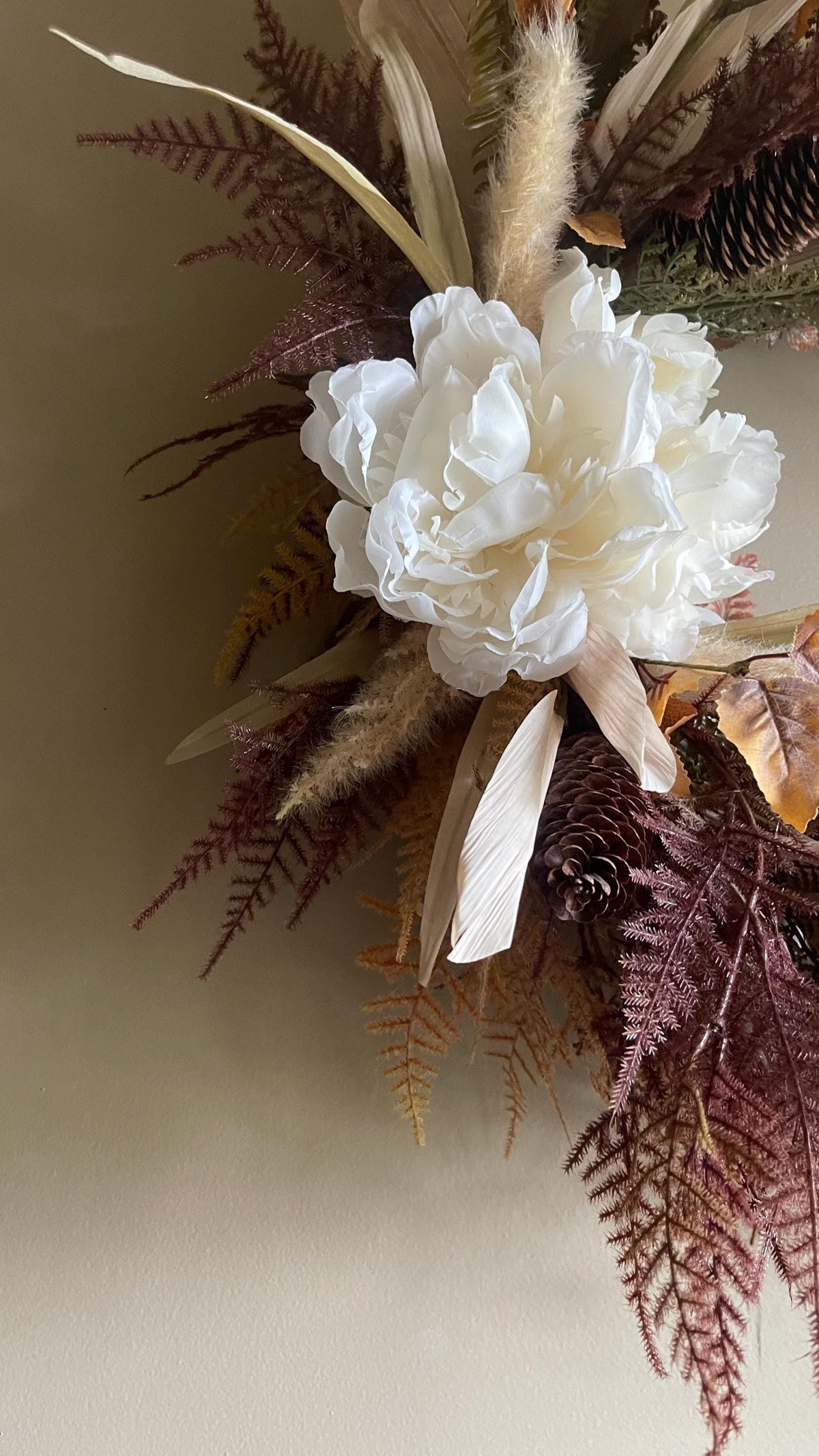 Handmade Fall Wreath