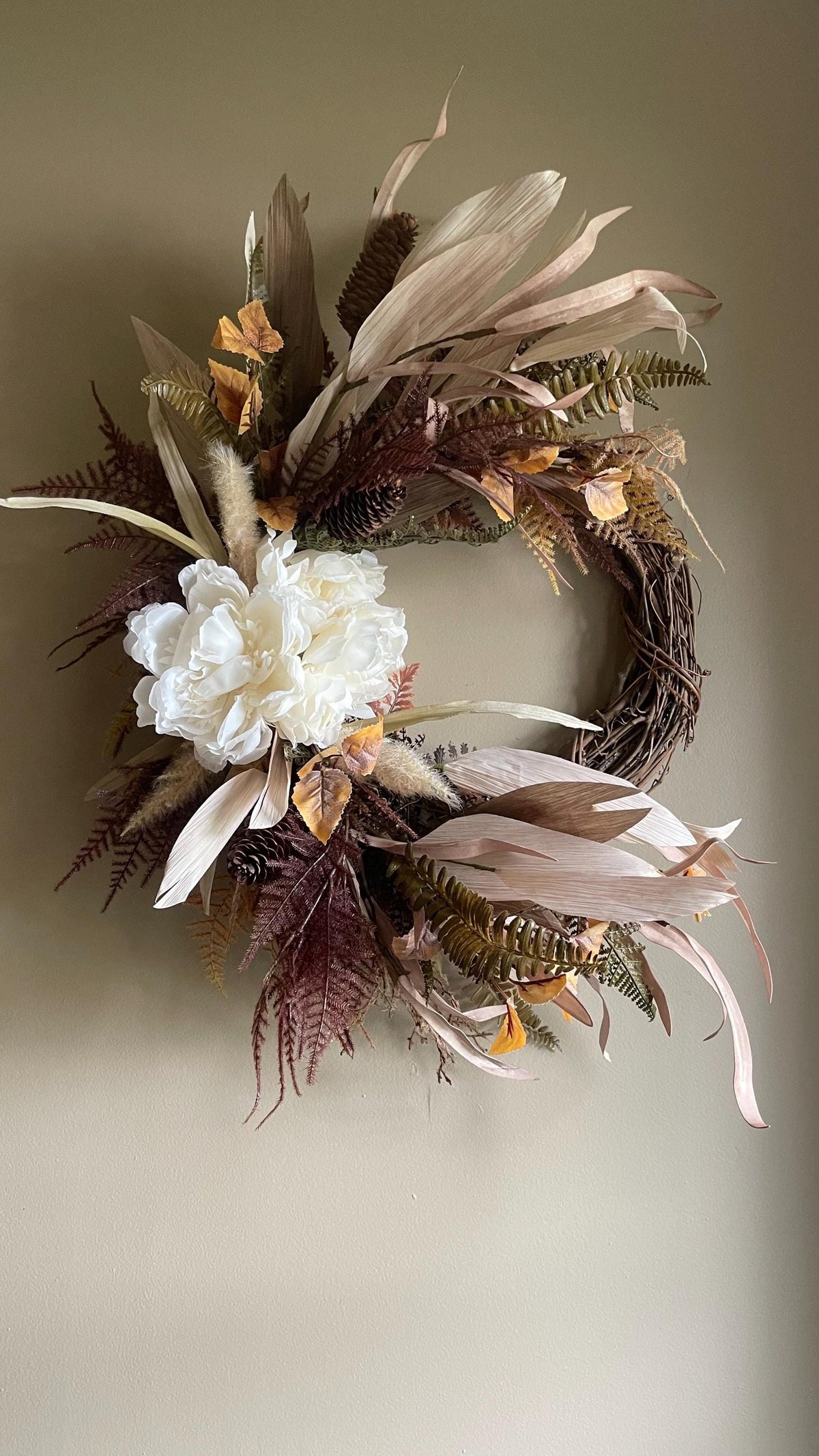 Handmade Fall Wreath