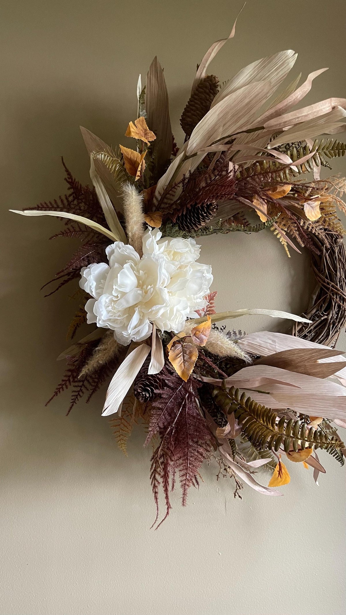 Handmade Fall Wreath