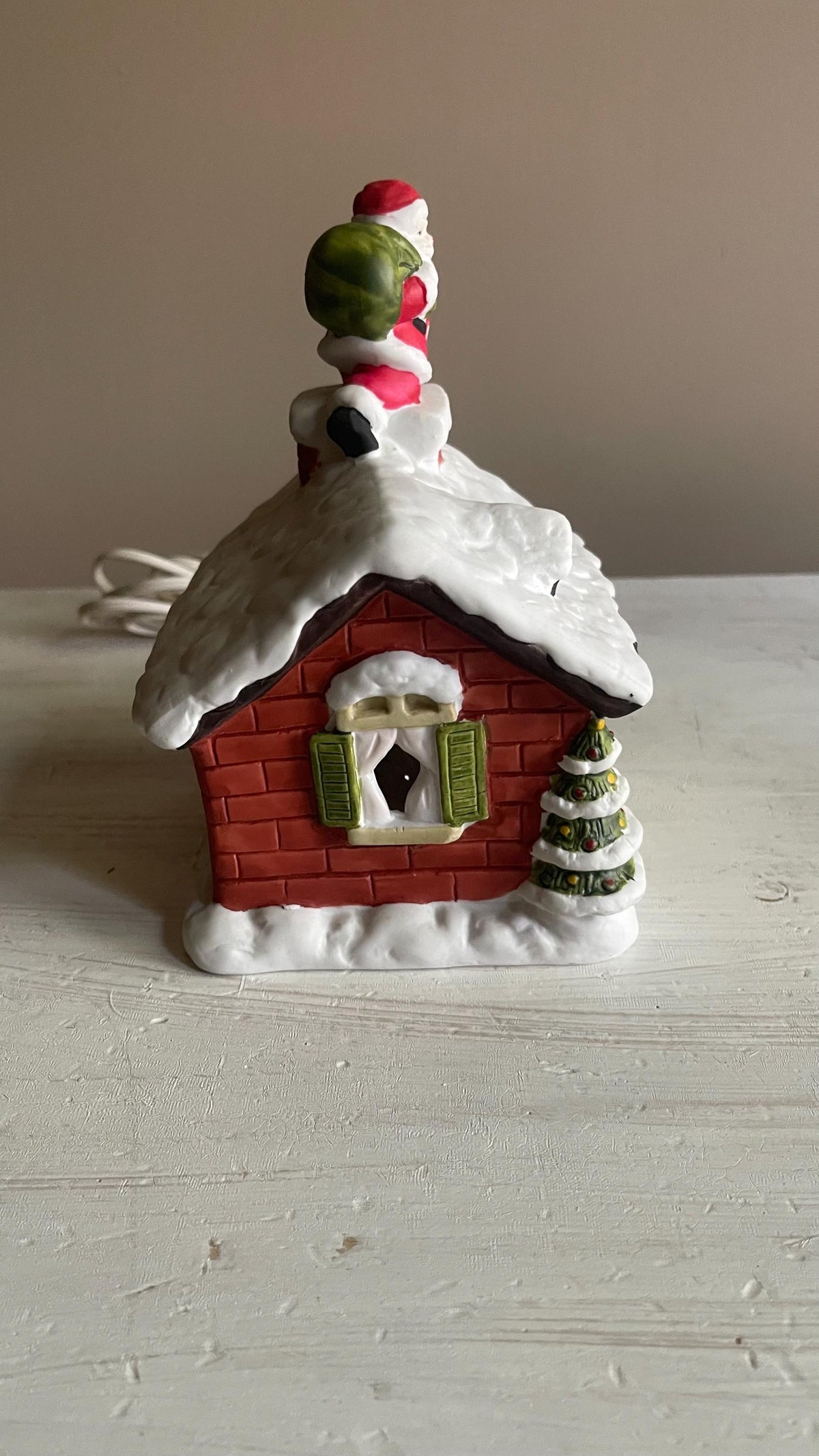 Christmas Around the World Christmas Village - Down the Chimney