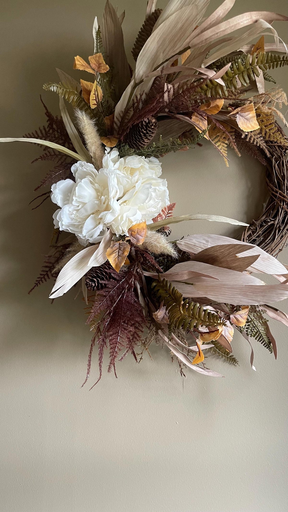 Handmade Fall Wreath