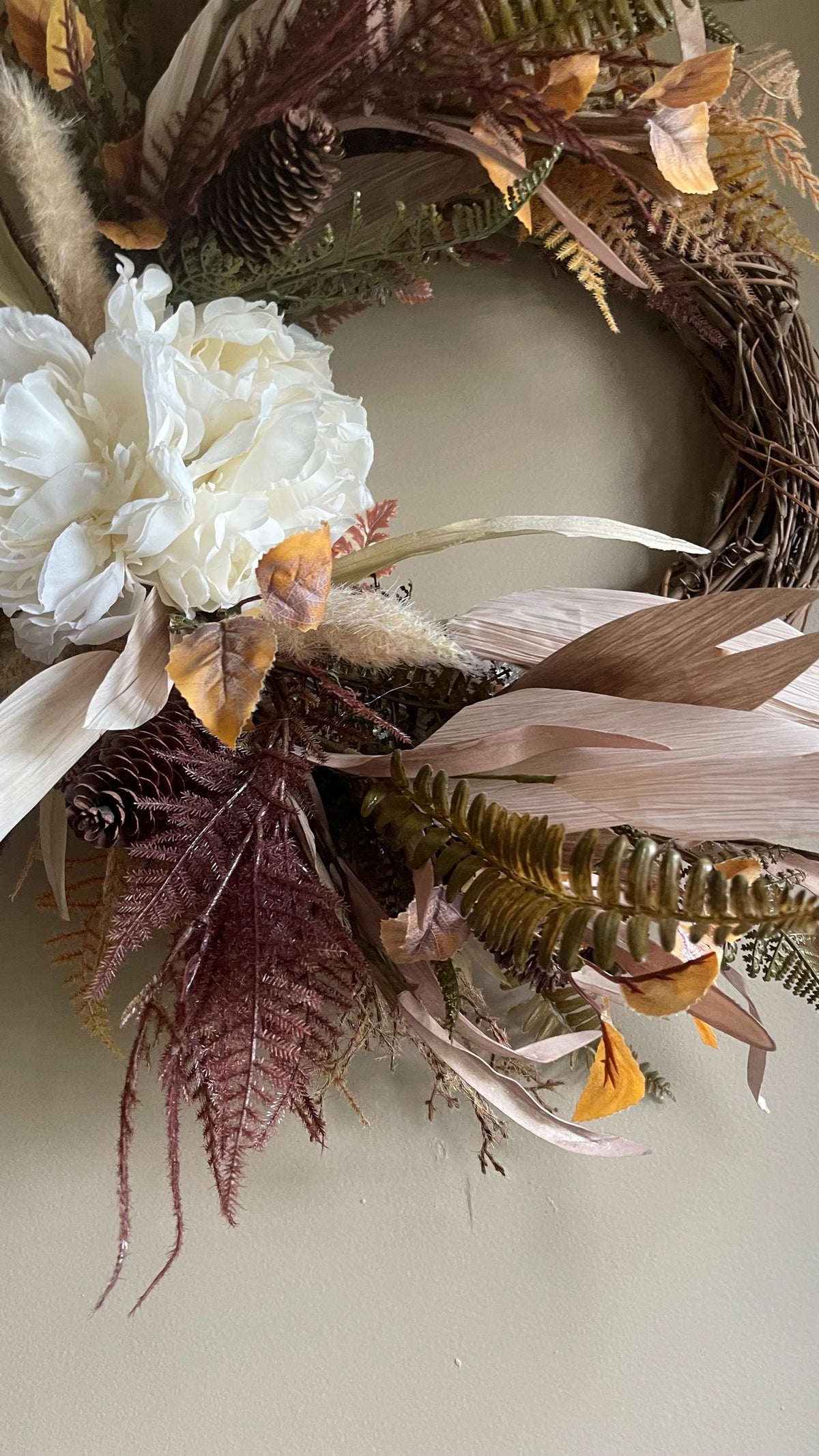 Handmade Fall Wreath