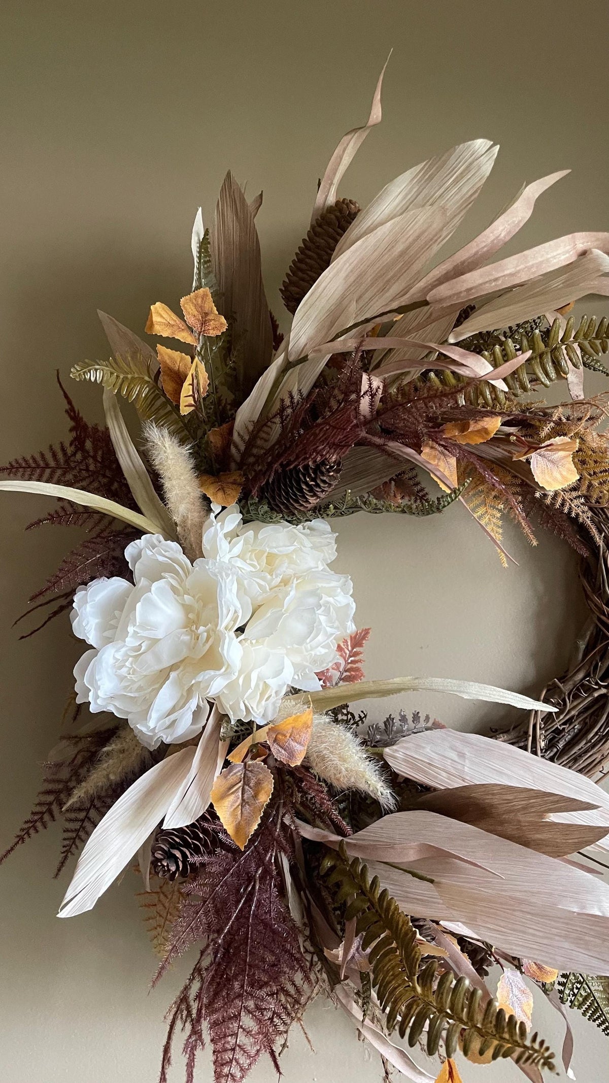 Handmade Fall Wreath