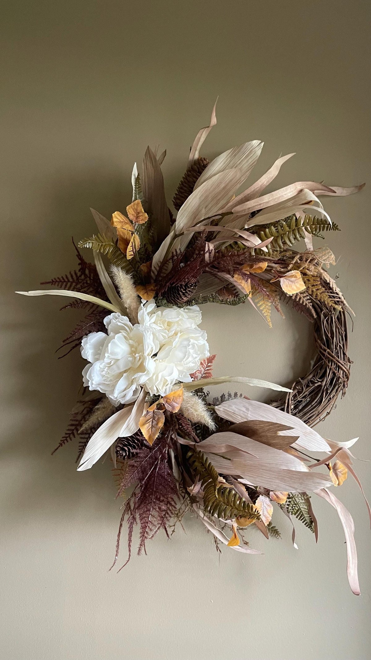 Handmade Fall Wreath