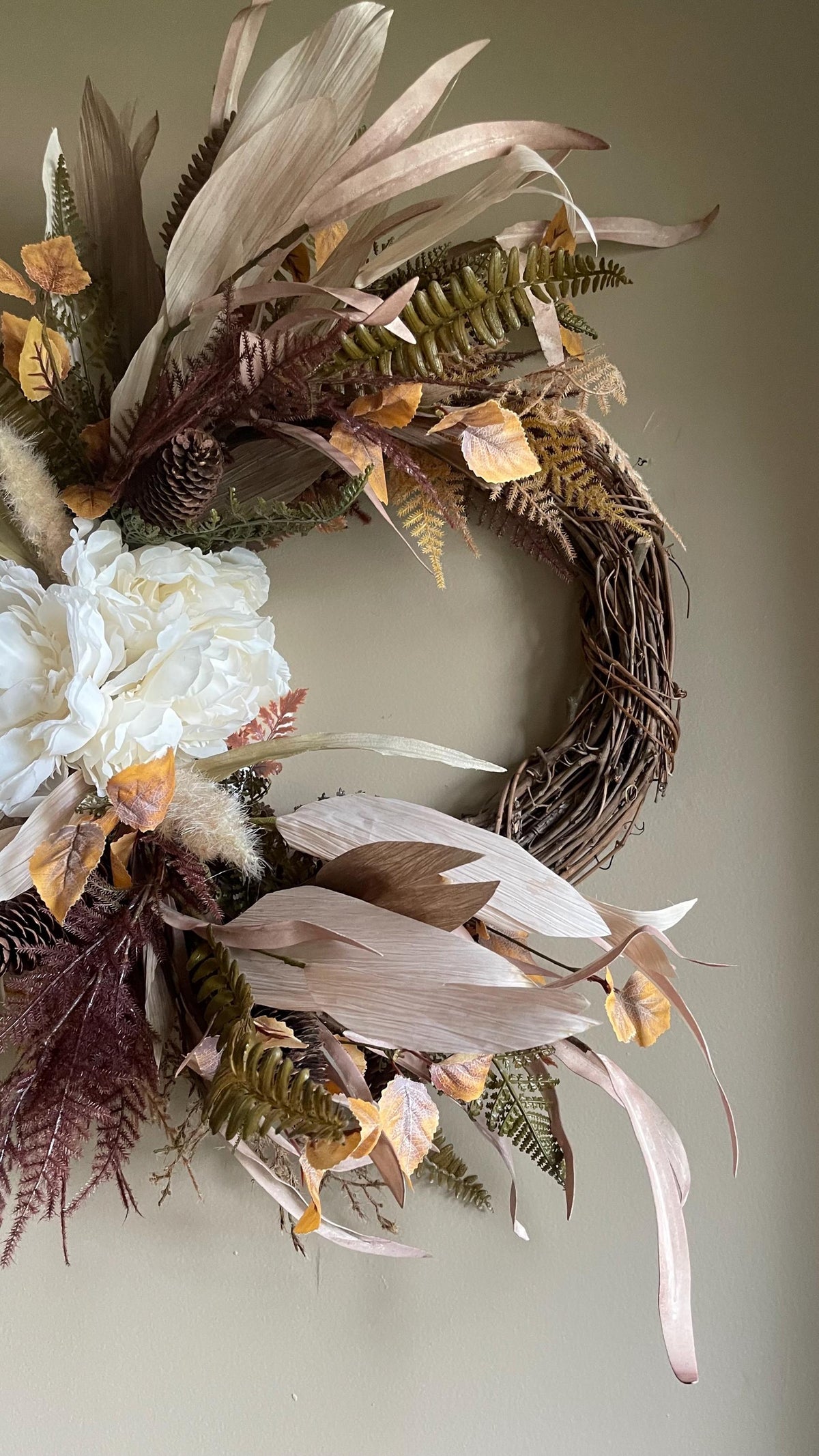 Handmade Fall Wreath