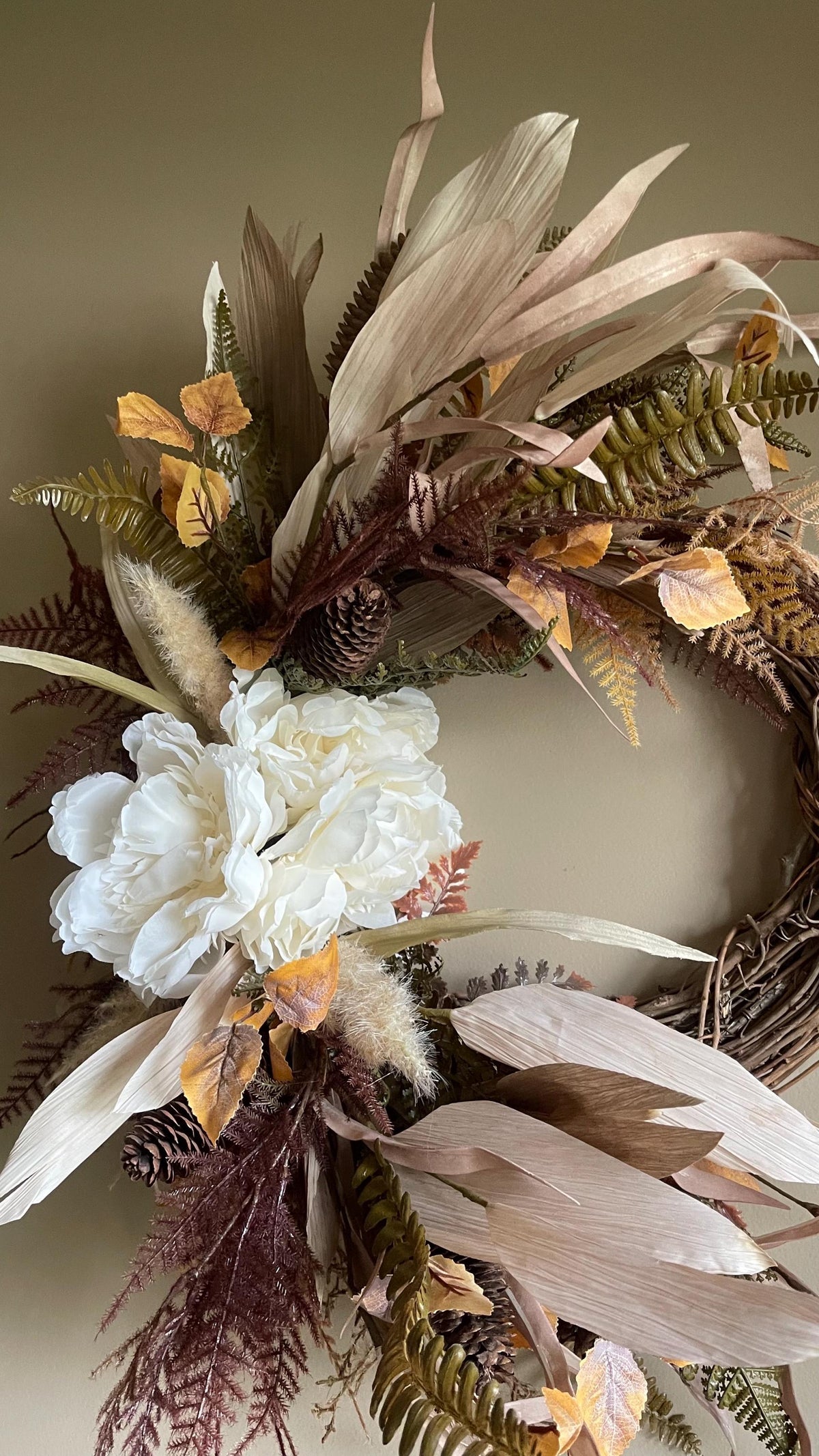 Handmade Fall Wreath