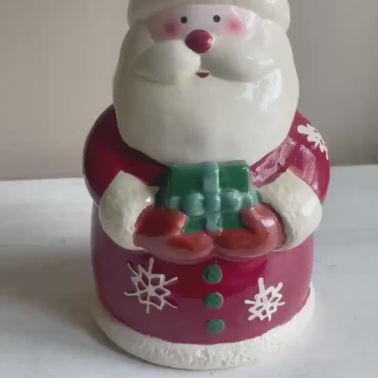 Vintage Santa Claus Cookie Jar: Holiday Kitchen Decor