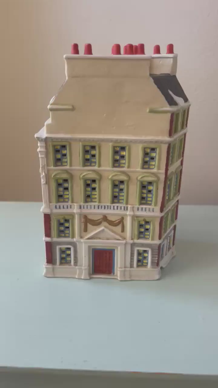 Santas Best Streets of London 20 | Vintage Christmas Village | Christmas Village House | Santas Best Christmas Village