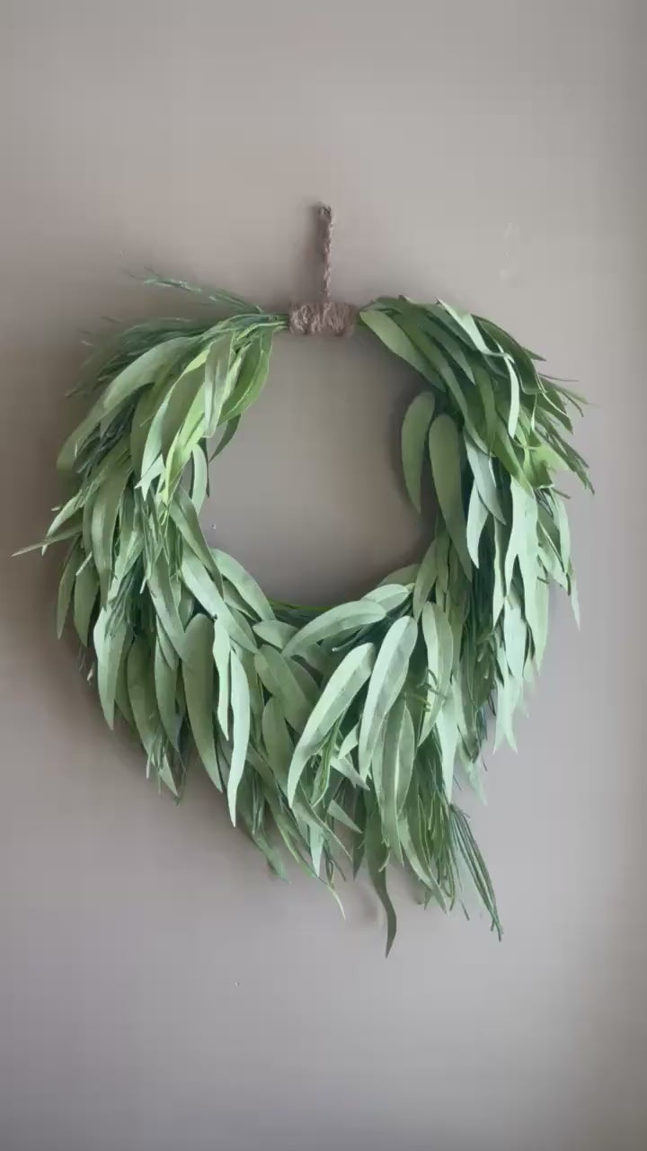 Spartina Grass Wreath - Spring Decor - 23-Inch Wreath