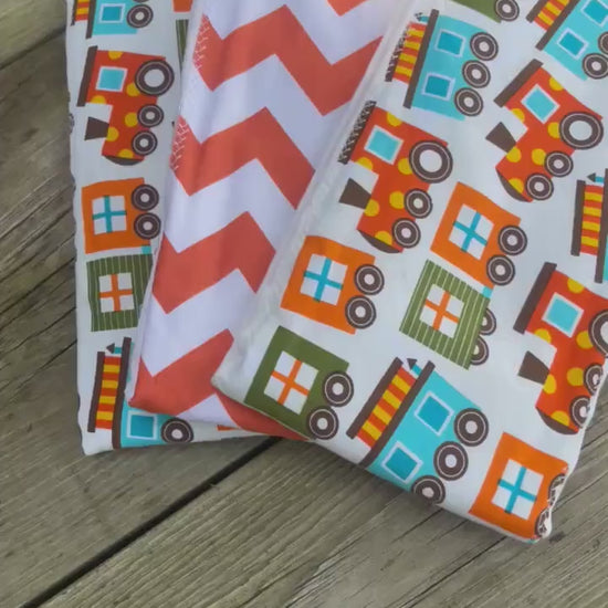 Baby Boy Burp Cloths | Thick Burp Cloth | Baby Gift | Baby Shower Gift | Best Baby Burp Cloth | Set of Three Burp Cloths | Baby Boy Gifts